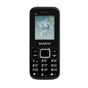 Мобильный телефон Maxvi C3i Black без З/У(УЦЕНКА)б/у, потертости