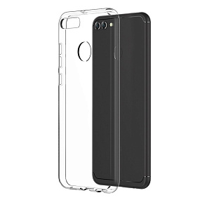 Силиконовый чехол Huawei Y9 Ultra slim прозрачный