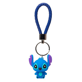 Брелок Стич 07 синий