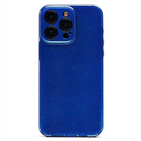 Кейс iPhone 15 Pro Max силикон SC328 темно-синий