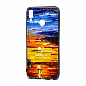 Задняя накладка Honor 8X пластик Edivia (060)