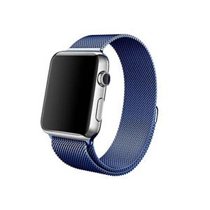 Часы наручные Apple Watch SE 40mm серебро/синий