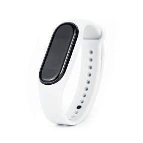 Ремешок силиконовый для браслета Xiaomi Mi Band 7 белый