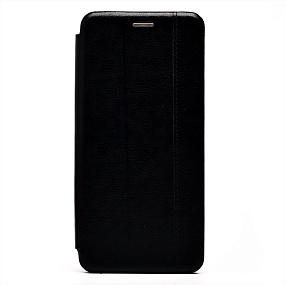 Чехол-книжка под кожу Tecno Spark Go1/Go 2025/Pop 9 BC002 боковой флип черный