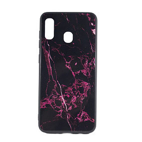 Задняя накладка для Samsung A205/A305 Galaxy A20/A30 под мрамор (2)