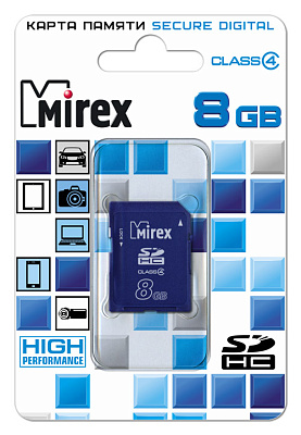 SD 8Gb Mirex Class 4