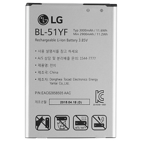 АКБ ORIG для телефона LG BL-51YF H818/G4 тех. упаковка