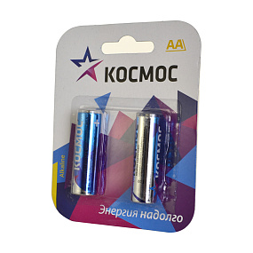 Батарейка АА Космос LR6 2BL 24/288 1шт