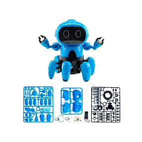 Робот-конструктор, сенс упр, быстрое передвижение на 8 ножках, подсветка ZYB-B3494(УЦЕНКА)не комплек