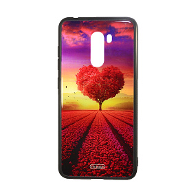 Задняя накладка Xiaomi Pocophone F1 стекло Season series 04