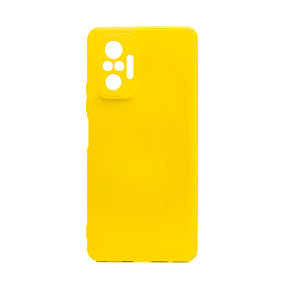 Силиконовый чехол Xiaomi Redmi Note 10 Pro New Era желтый