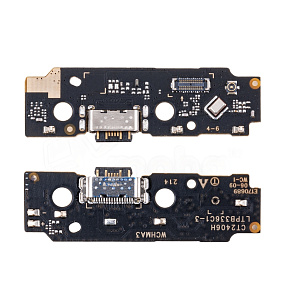 Шлейф Xiaomi Redmi A3/A3x/Poco C61 (23129RN51X) плата на системный разъем/микрофон