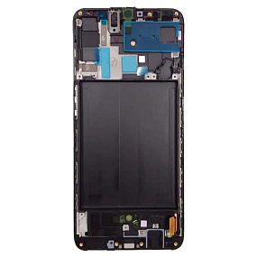 Дисплей для телефона Samsung A705 (A70) модуль Черный - (OLED) (Full Size)