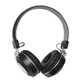 Bluetooth-наушники GF-002 полноразмерные черные (УЦЕНКА) Б/У