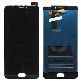 Дисплей для телефона Meizu M6 в сборе с тачскрином Черный