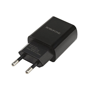 СЗУ-USB Borofone BA20A 1 выход 2.1А черный