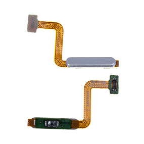 Шлейф Samsung A225F (A22) сканер отпечатка пальцев Белый