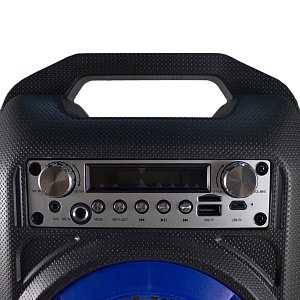 Колонка BS102 (Bluetooth/MicroSD/USB/FM/AUX) черная