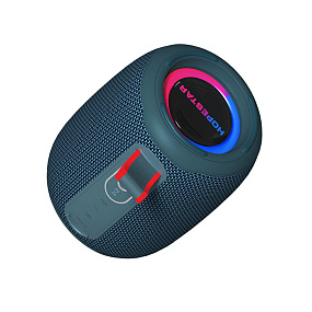 Колонка Hopestar P20 mini (Bluetooth/SD/USB/FM/AUX) 10W синяя