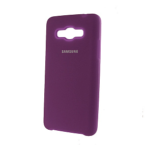 Силиконовый чехол для Samsung G532 Galaxy J2 Prime оригинал фиолетовый