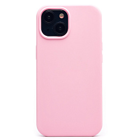 Кейс iPhone 15 Silicone Case без логотипа светло-розовый