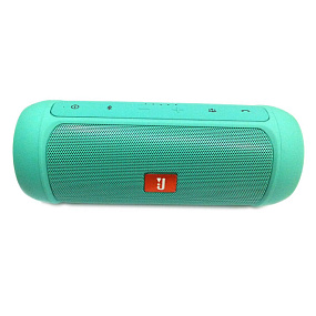 Колонка Charge2+ (Bluetooth/MicroSD/USB/FM/AUX) водонепроницаемая бирюзовая