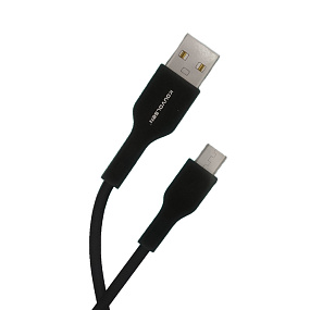 Дата кабель Type-C - USB Kouvolsen X75 2.4A черный