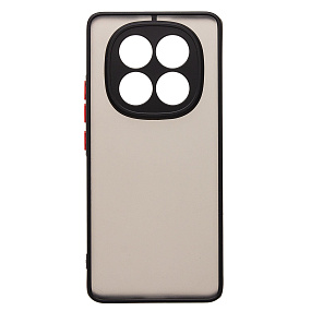 Силиконовый чехол Xiaomi Redmi Note 14 Pro/Poco X7 PC041 черный