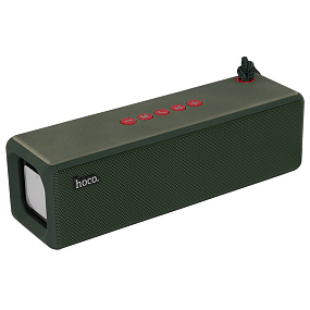 Колонка Hoco HC3 (Bluetooth/USB/FM/AUX) 10W темно-зеленый