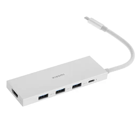 Хаб Xiaomi 5 в 1 Type-C 3USB/1USB-C HDMI белый