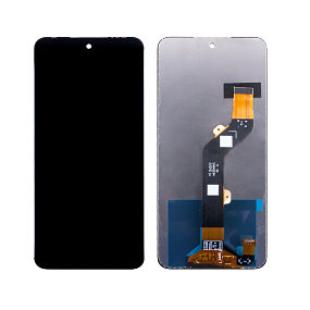 Дисплей для телефона Infinix Hot 20 4G (X6826B) в сборе с тачскрином Черный - Оригинал