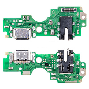 Шлейф Infinix Hot 12 Pro (X668C) плата на системный разъем/разъем гарнитуры/микрофон