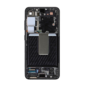 Дисплей для телефона Samsung S911B (S23) модуль Черный - Оригинал
