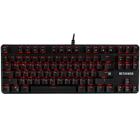 Клавиатура игровая Defender Mechanoid GK-581 механическая черная