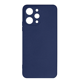 Силиконовый чехол Xiaomi Redmi 12 DF синий