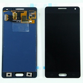 Дисплей для телефона Samsung A500F/A5 (2015) в сборе с тачскрином Черный - AA (TFT)