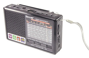 Радиоприемник GOLON RX-BT6677 черный