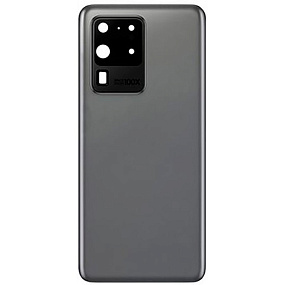 корпус для телефона Samsung G988B (S20 Ultra) Задняя крышка (серый)