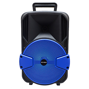 Колонка JBK-0902 (Bluetooth/MicroSD/USB/FM/TWS/AUX) 15W синяя