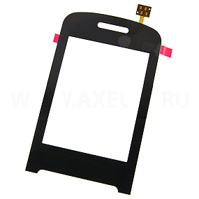 Сенсор для телефона LG T315i Черный
