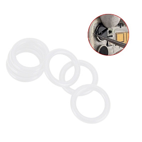 Резинка изоляционная для окошка задней камеры iPhone 11 - 16 Pro Max (100 шт.) Прозрачный