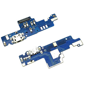 Шлейф Xiaomi Redmi Note 4X (3Gb/32Gb) плата системный разъем/микрофон