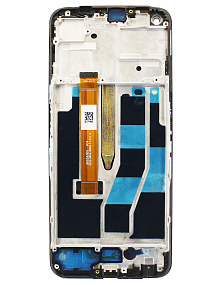 Дисплей для телефона Realme 9 Pro/Q5 (RMX3472) модуль с рамкой Черный - Оригинал