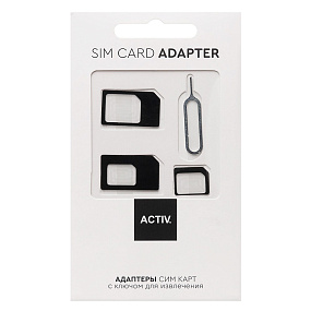 Адаптер для SIM-карты Activ 3 в 1 (nano/micro/mini)