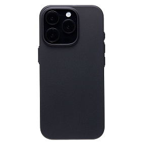 Кейс iPhone 16 Pro пластик PC091 матовый прозрачный черный