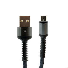 Дата кабель micro USB - USB LDNIO LS63 1м черный