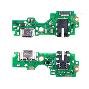 Шлейф Infinix Hot 20 4G (X6826B) плата на системный разъем/разъем гарнитуры/микрофон