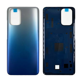 корпус для телефона Xiaomi Redmi Note 10 (M2102K7AG) Задняя крышка Синий