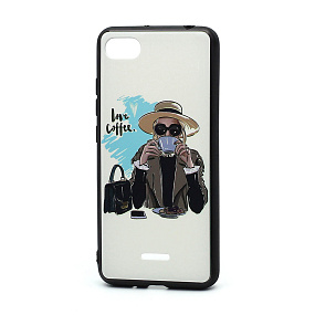 Задняя накладка Xiaomi Redmi 6A пластик Edivia (019)