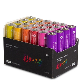 Алкалиновые батарейки Xiaomi AAA LR3 24P 1шт